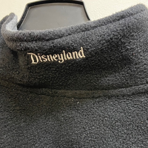 Disney Black Zip-Up Men's Sweater with Mickey Embroidery - Picture 4 of 4